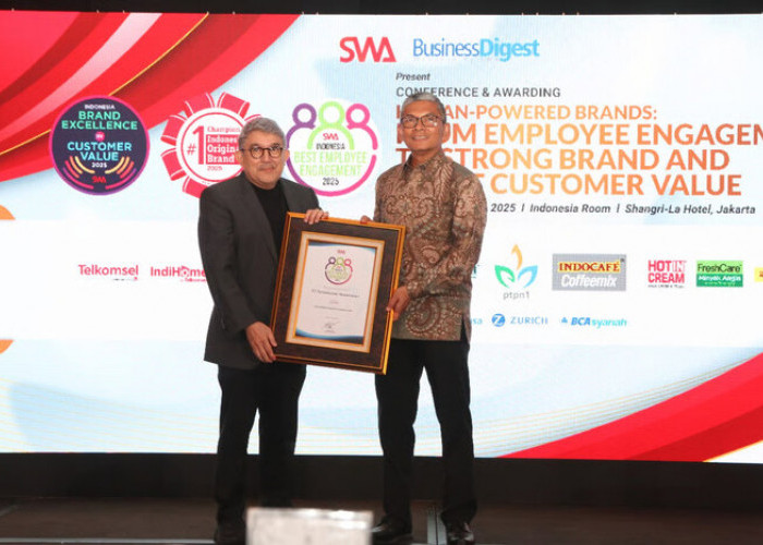 PTPN I Raih Indonesia Best Employee Engagement 2025