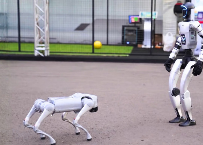 Bukan Sekadar Drone, Kini Robot Quadruped dan Humanoid Ikut Bekerja di Lapangan
