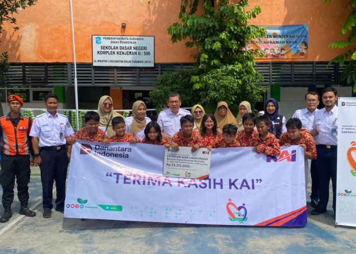 KAI Daop 8 Surabaya Dukung Perbaikan Musala Di Berbagai Sekolah Agar Layak dan Nyaman