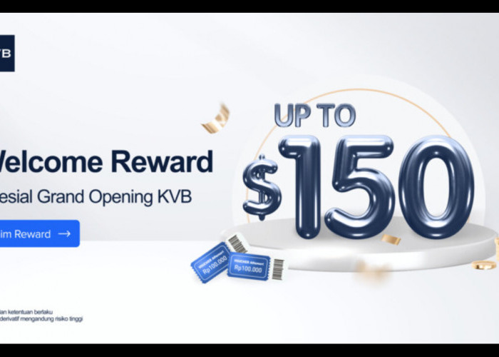 Welcome Reward KVB Indonesia: Reward Spesial untuk Trader Baru