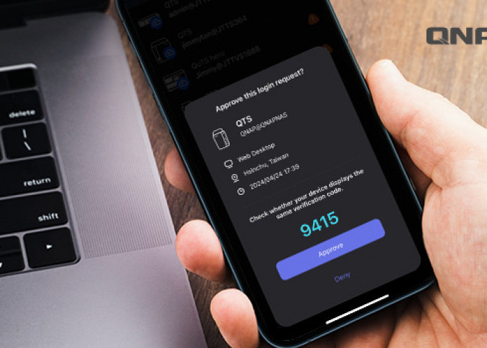 QNAP Hadirkan solusi Login Tanpa Kata Sandi untuk Meningkatkan Keamanan NAS