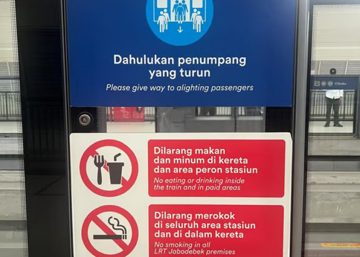 Jaga Kenyamanan Bersama, LRT Jabodebek Ingatkan Etika Selama Perjalanan