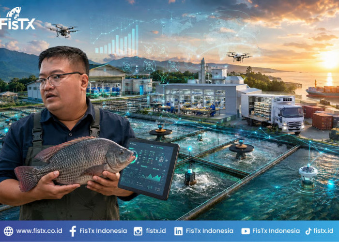 Rico Wisnu Wibisono (CEO FisTx) : 78.000 Hektare Tambak Mangkrak Pantura Kunci Indonesia Kuasai Pasar Nila Dun