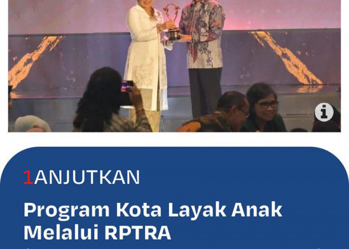 Sukses hingga Diganjar Penghargaan, Edi-Bahasan Bakal Lanjutkan Program Kota Layak Anak melalui RPTRA