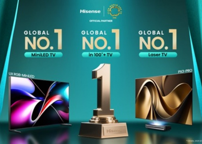 Hisense Puncaki Peringkat Global pada Q1 2025 untuk Kategori Mini-LED, TV 100 inci ke atas, dan Laser TV