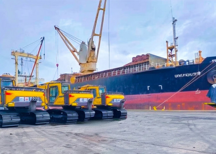 Pelindo Solusi Logistik Fasilitasi Mobilisasi Alat Berat dalam Proyek Strategis di Palembang