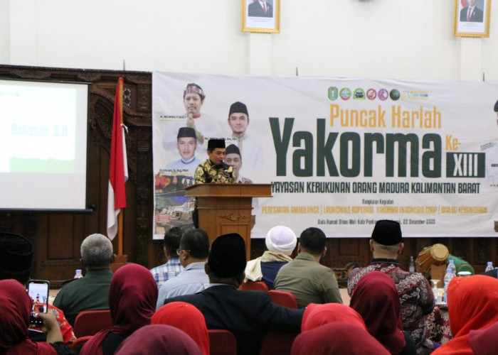Buka Harlah YAKORMA XIII Kalbar, Wakil Wali Kota Pontianak Ajak Masyarakat Jaga Harmoni Lintas Etnis