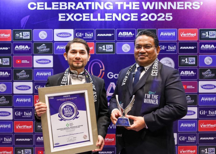 RS Normah Kuching Raih ASEAN Healthcare Leadership Excellence Award di Jakarta