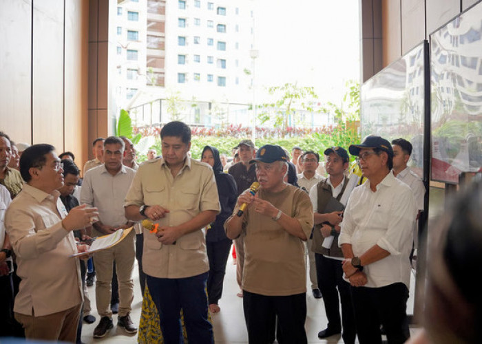 Pembangunan Rumah Susun ASN di IKN Garapan PTPP mendapat Apresiasi Menteri PKP, Raih Rekor MURI