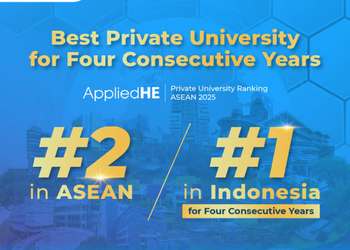 BINUS University Jadi Universitas Terbaik Nomor 2 di ASEAN