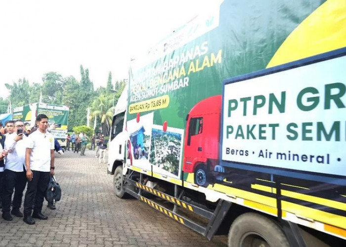 PTPN Group Bergerak Cepat, Salurkan Bantuan Pangan untuk Korban Bencana Alam di Sumatera