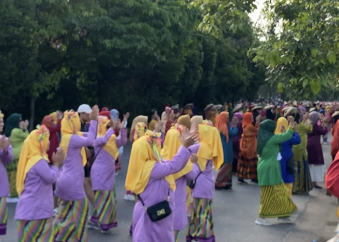 Gelar Tari Jepin Massal di Jalan Ahmad Yani Pontianak, Begini Kondisi dan Respon Warga!