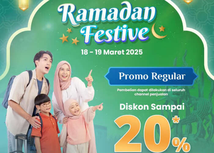 3 Hari Lagi! Jangan Lewatkan KAI Promo Spesial Ramadan Festive: Diskon hingga 20% dan Flash Sale Tiket Murah