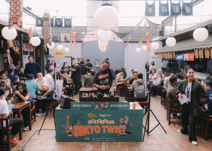 KOLABORASI PARA PENGUSAHA F&B BANDUNG UNTUK MENGAPRESIASI CUSTOMER: SQUEEZE SUNDOWN VOL.V - TROPICAL TOKYO TWI