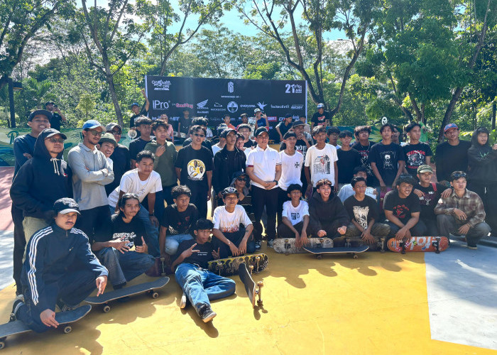 Peringatan Skateboarding Day 2025, Pemkot Pontianak Dukung Komunitas Skater