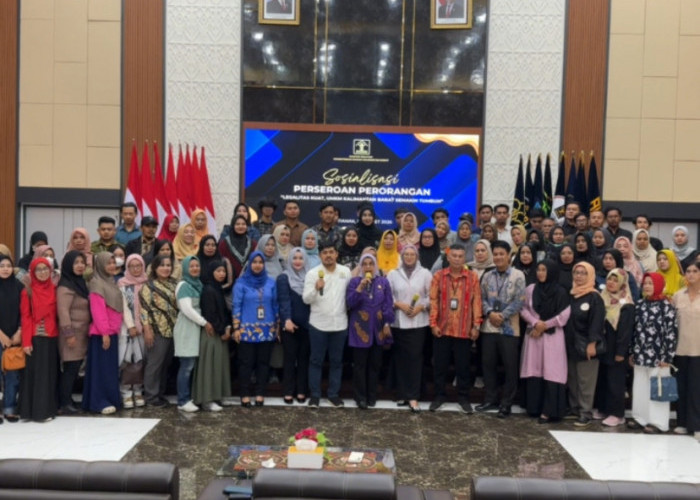 Gandeng Mitra Strategis, Kemenkum Kalbar Selenggarakan Sosialisasi Perseroan Perorangan