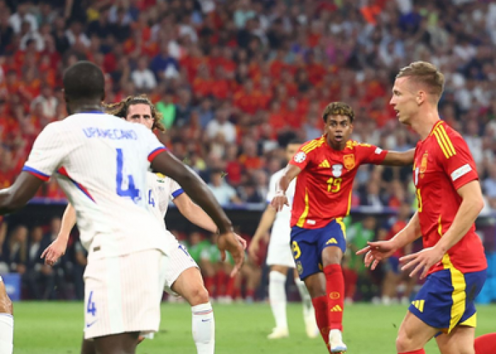 Hasil Spanyol vs Prancis : Lamine Yamal Cetak Rekor, Spanyol Tembus Final Kelima Kalinya