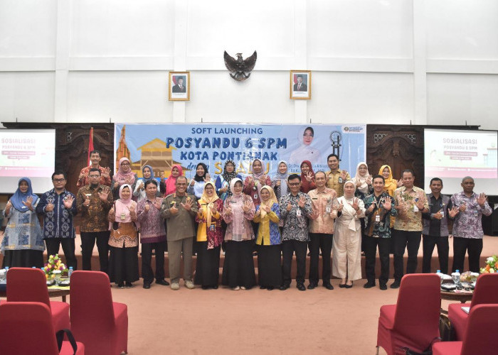 Posyandu 6 SPM dan SiPADU Resmi Diluncurkan di Pontianak