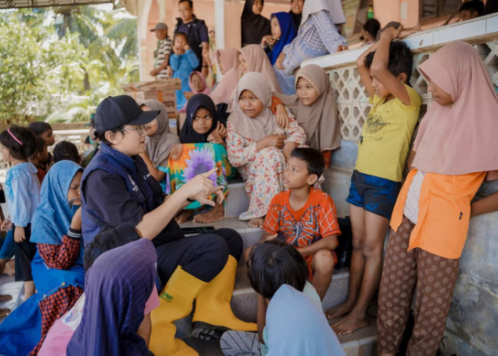 Employee Volunteering Grup MIND ID Dampingi Pemulihan Sumatra