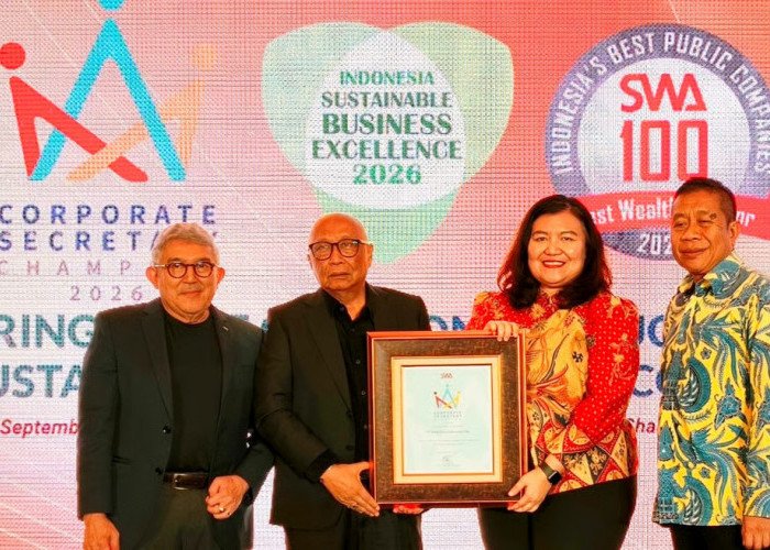 Dorong Keuangan Berkelanjutan, Bank Raya Raih Indonesia Sustainable Business & ESG Excellence Award 2026