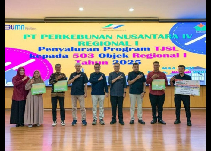 Kinerja TJSL Semester I 2025, Holding Perkebunan Nusantara Perkuat Komitmen Sosial Melalui PTPN IV PalmCo
