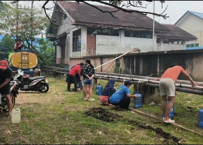 PDAM Tirta Khatulistiwa Tambah Titik Air Tawar Gratis, Terbaru di Booster Wonoyoso Jalan Purnama Madya