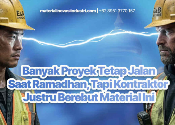 Banyak Proyek Tetap Jalan Saat Ramadhan, Tapi Kontraktor Justru Berebut Material Ini
