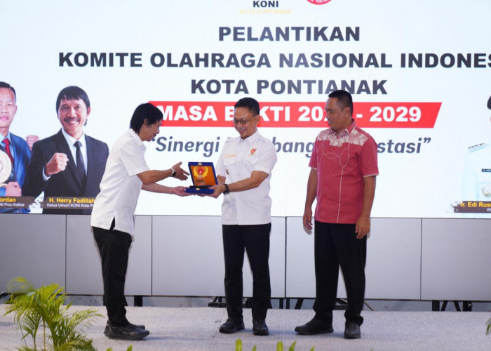 Pelantikan Pengurus KONI Pontianak, Sinergi Majukan Prestasi Olahraga Kota