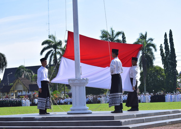 Apel Peringatan Hari Santri Nasional di Mempawah Diikuti 1.500 Santri 