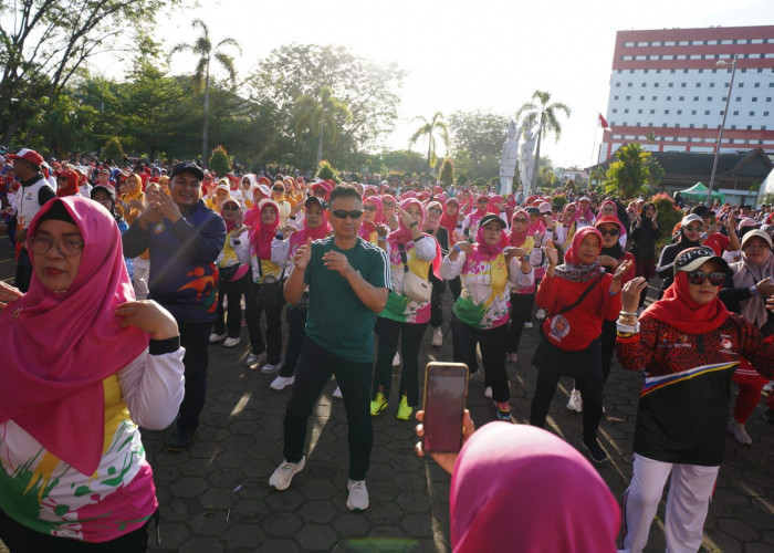 Pemkot Pontianak Perkuat Budaya Olahraga Lewat Senam Massal KORMI