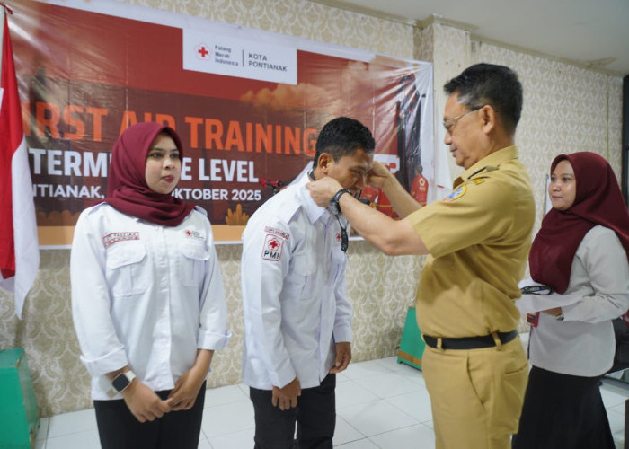 Wali Kota Pontianak Dukung Penguatan Kapasitas Relawan PMI Jalankan Tugas Kemanusiaan