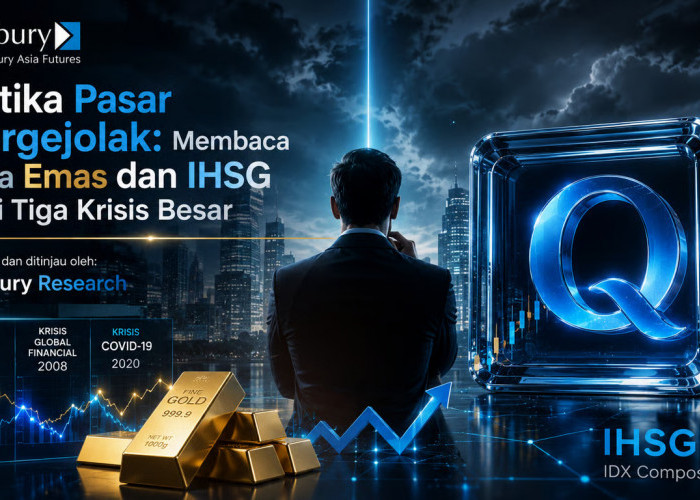 Ketika Pasar Bergejolak: Membaca Pola Emas dan IHSG dari Tiga Krisis Besar