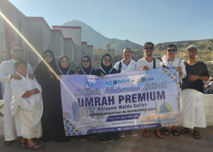 Cerita Wafda Saifan dan Keluarga dalam Beribadah Umrah, Yuk Simak Keseruannya!