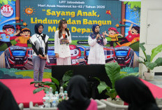 Hari Anak Nasional, LRT Jabodebek Jadikan Transportasi Publik sebagai Ruang Belajar Anak