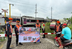 Serius Tekan Kecelakaan, KAI Daop 7 Madiun Lakukan 115 Sosialisasi Keselamatan Perlintasan Sepanjang 2025
