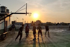 Dukung Basket Usia Dini, Lapangan di Gedung Parkir Pontianak Jadi Terobosan Baru