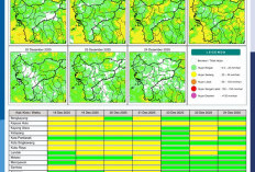 BMKG Kalbar Rilis Potensi Hujan Harian 18–24 Desember 2025