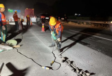 Jaga Kualitas Layanan Jalan Tol, PT Jasamarga Tollroad Maintenance Laksanakan Rekonstruksi Perkerasan di Ruas 
