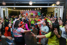 Borneo Hotel Pontianak Sukses Gelar Neon Beat, Zumba Battle