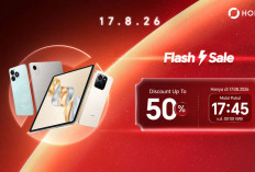 Rayakan HUT RI ke-81 Bersama HONOR, Nikmati Flash Sale Diskon Hingga 50%