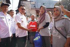 Pemkot Salurkan Bantuan Darurat Korban Kebakaran Gang Tamang I