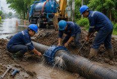 PDAM Pontianak Informasikan Perbaikan Pipa Bocor Pipa 300 Ci pada 24 Agustus 2026