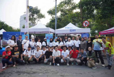 BRI Jatinegara Meriahkan CFD Lewat Booth Rekening dan Kartu Debit FC Barcelona