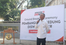 Groundbreaking, Harian Disway Siapkan Gedung Kantor Baru