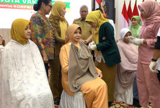 Windy Prihastari Jadi Penerima Pertama, DWP dan KORPRI Kalbar Canangkan Sejuta Vaksin HPV untuk ASN