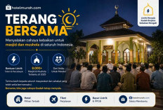 Hotelmurah.com Bantu 8.000 Masjid dan Mushola Lewat Terang Bersama