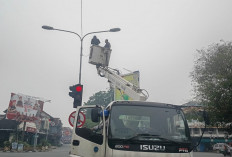 Kabel Lampu Lalu Lintas Dicuri, Dishub Pontianak Pulihkan Fungsi Simpang Diponegoro