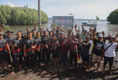 Dukung Pelestarian Pesisir, Kogabwilhan III Tanam 1.000 Mangrove di Pantai Gambesi