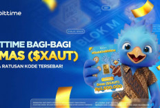 Bittime Kampanye #FindingGoldInBlokM Bagikan Emas (XAUT) di Tengah Gejolak Ekonomi