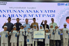 BRI Region 6 dan YBM BRI Jakarta Berbagi Santunan Anak Yatim Muharam